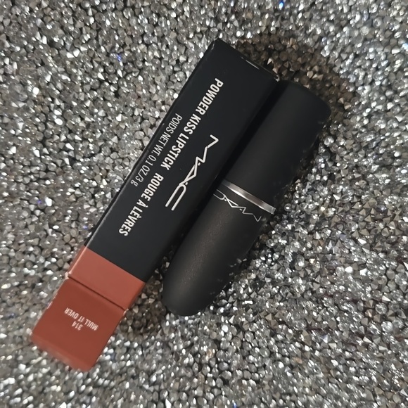 🌟🧚♀️MULL IT OVER Mac Powder Kiss Lip NWOBOX - Picture 6 of 6